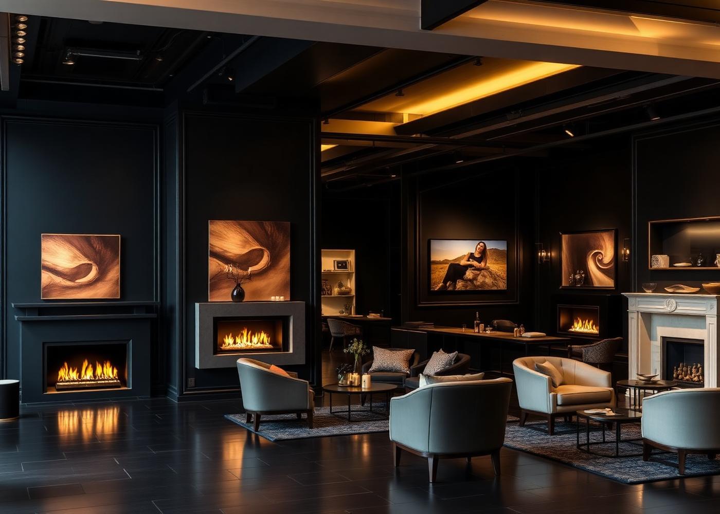 Showrom hos Design House AS