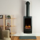 BRITISH FIRES  Bramshaw Elektrisk Peisovn, m/sideglass thumbnail