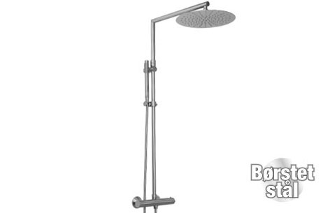Børstet stål